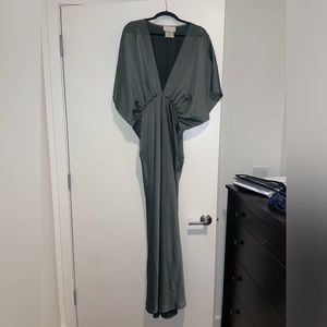 BHLDN Leila Satin Charmeuse Dress